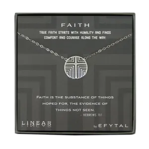 faith 18mm necklace • hebrews 11:1