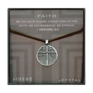 faith 25mm necklace • 1 corinthians 16:13