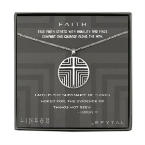 faith 25mm necklace • hebrews 11:1