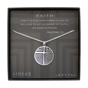 faith 25mm necklace • philippians 2:13