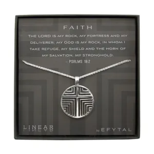 faith 25mm necklace • psalms 18:2