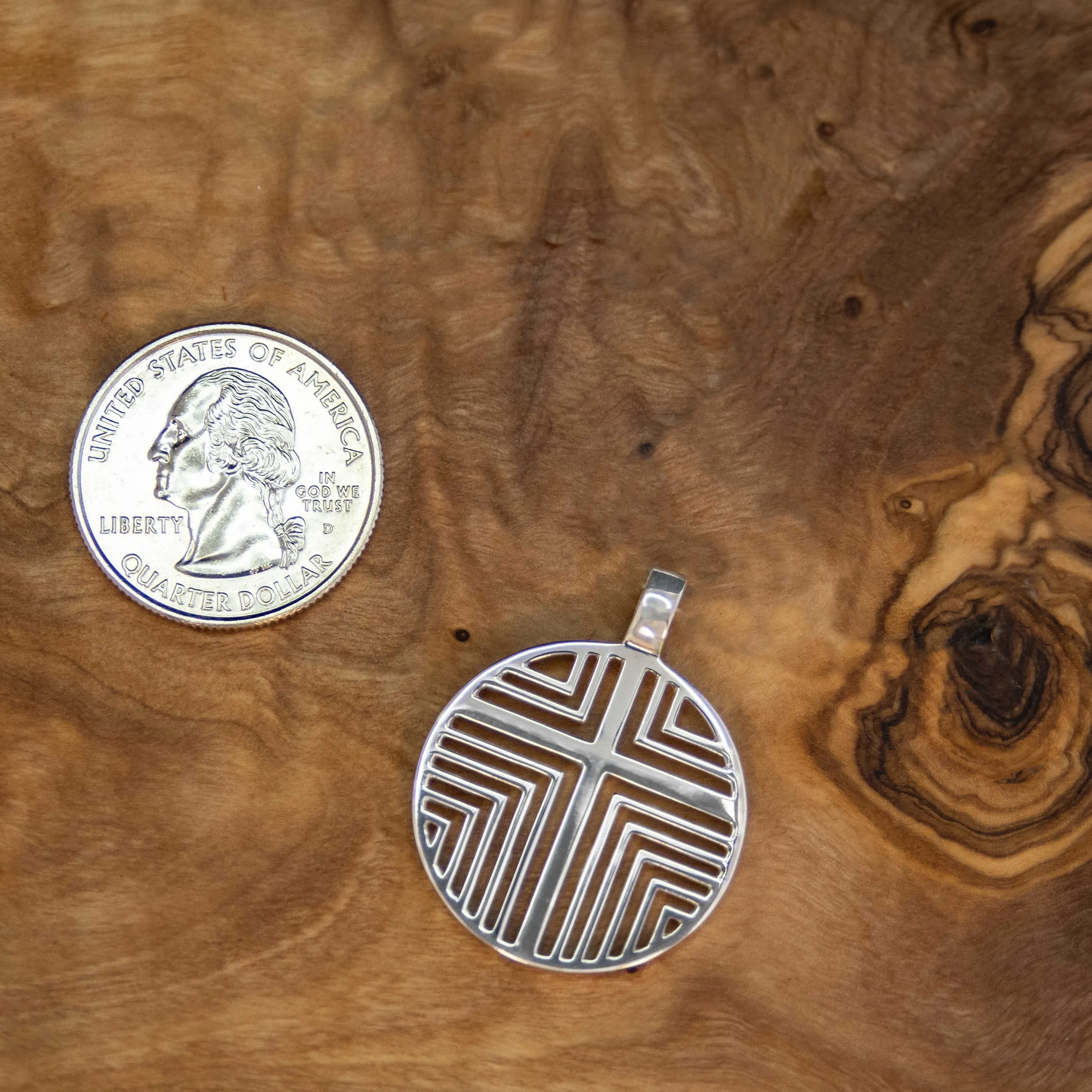 faith 25mm necklace • psalms 18:2