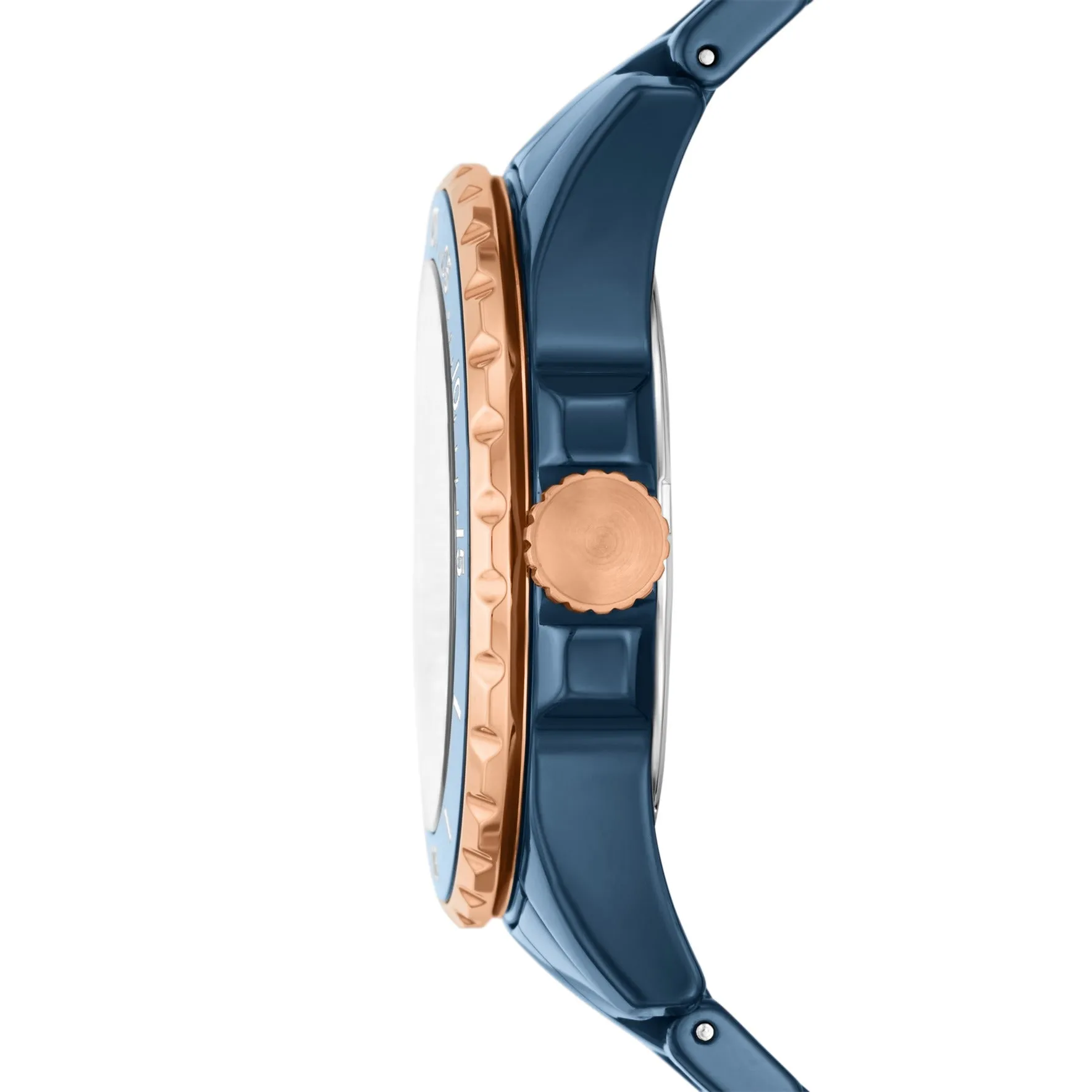 FB-01 Three-Hand Blue Ceramic Watch