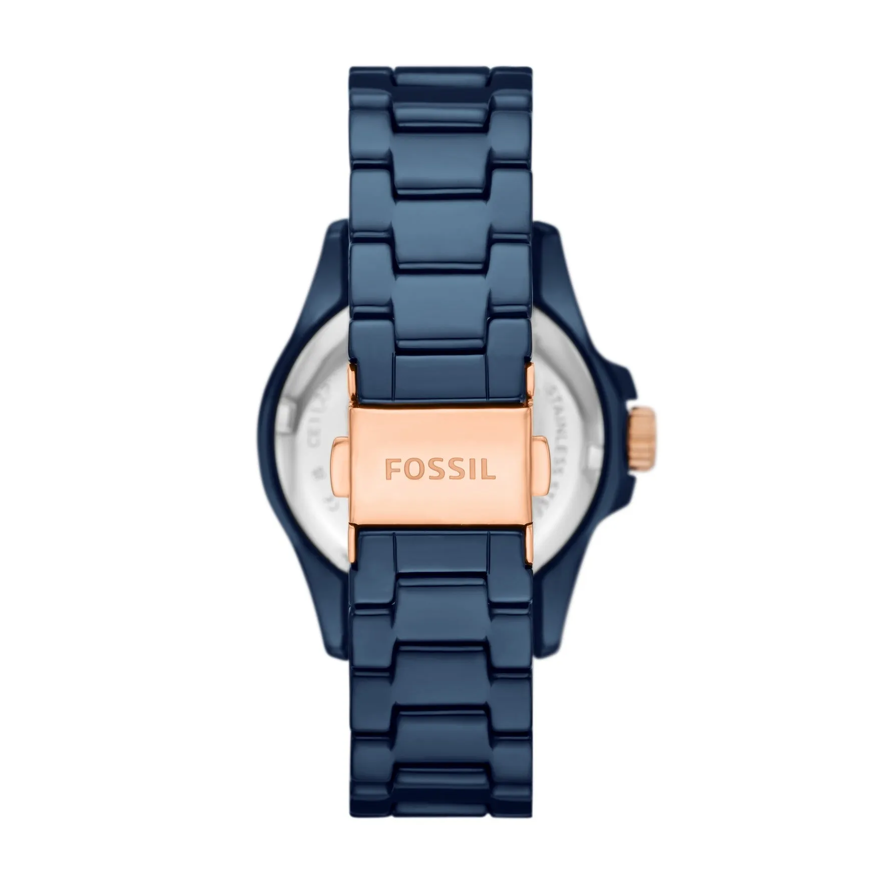 FB-01 Three-Hand Blue Ceramic Watch