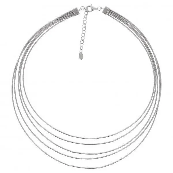 Five Strand DNA Spring Necklace