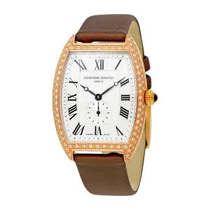 Frederique Constant Art Deco White Dial Ladies Watch FC-235M3TPV4