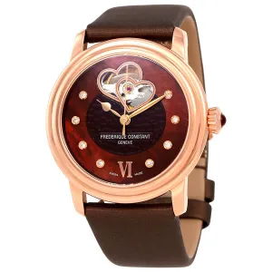 Frederique Constant  Automatic Brown Dial Ladies Watch FC-310CDHB2P4