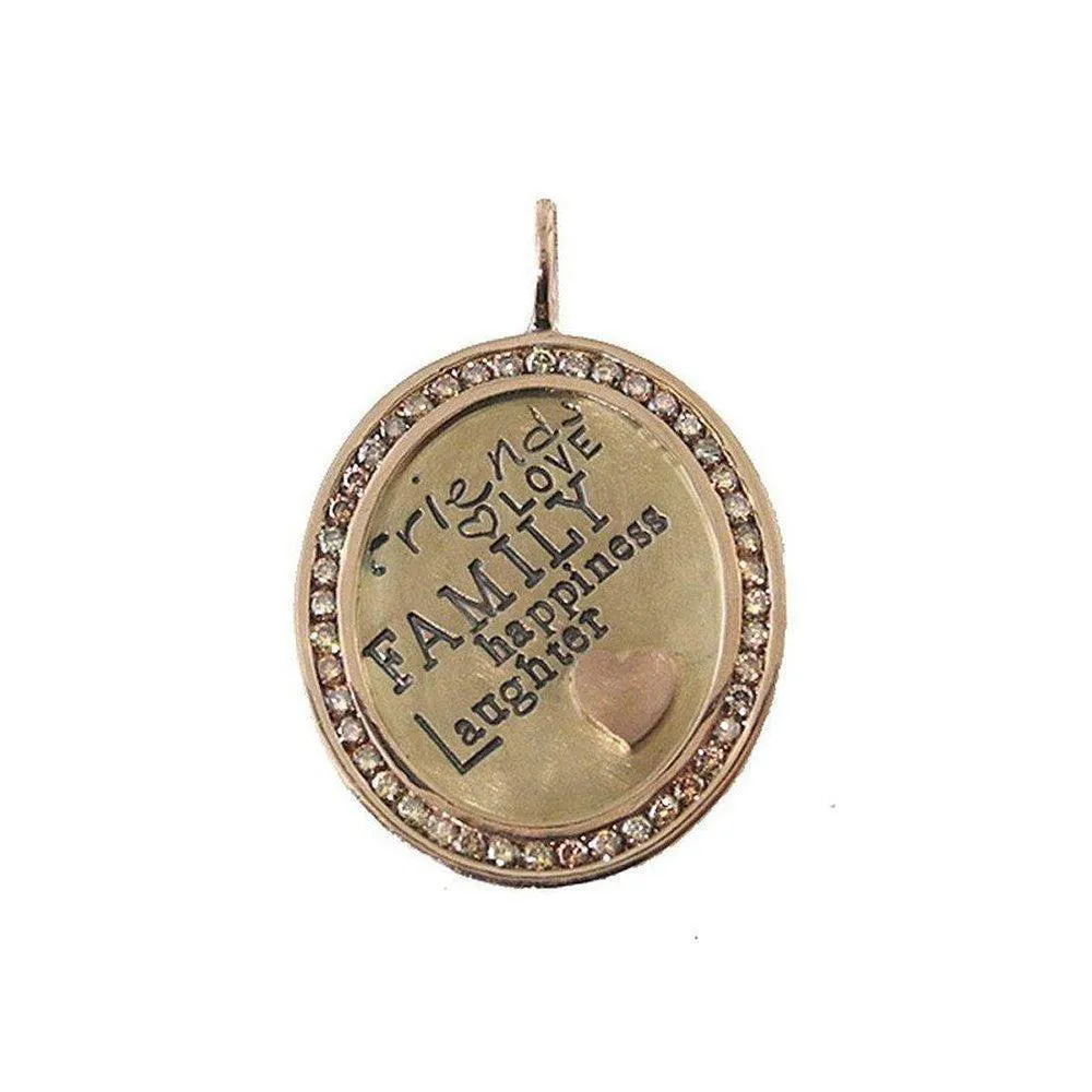 Friends Love Family Happiness Pendant