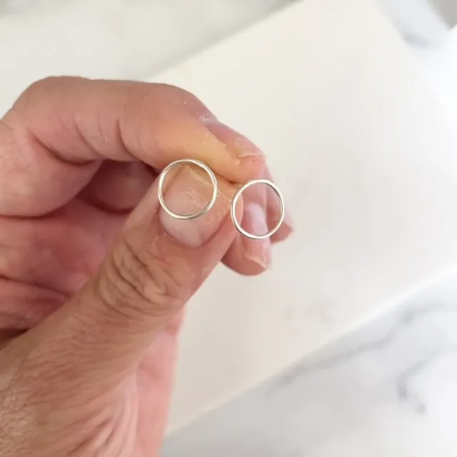 Full Circle Post Earrings