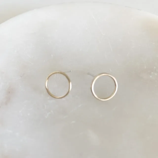 Full Circle Post Earrings
