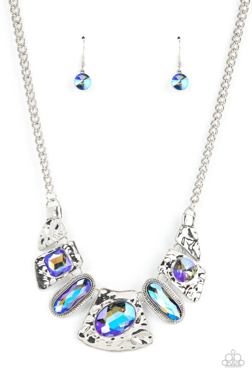 Futuristic Fashionista Multi Paparazzi Necklace
