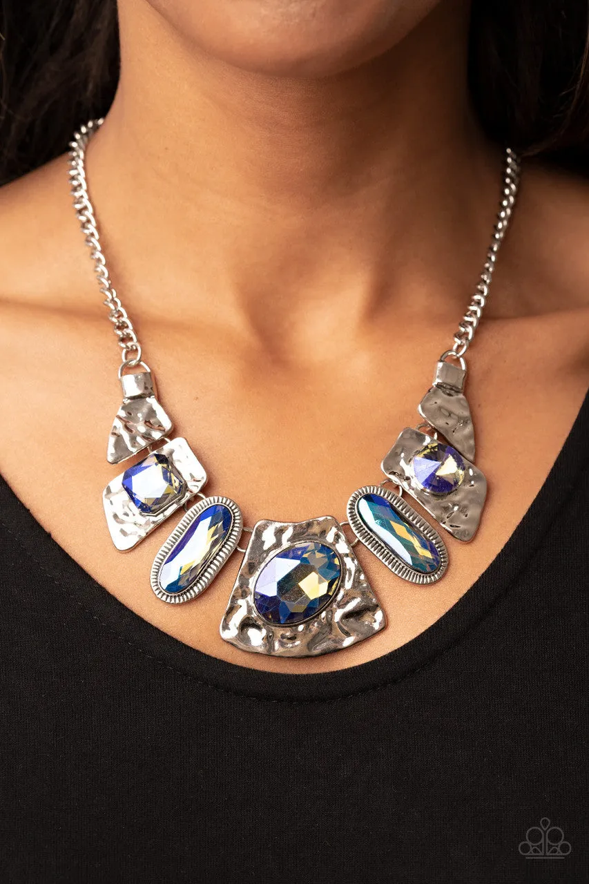 Futuristic Fashionista Multi Paparazzi Necklace
