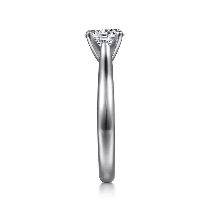 Gabriel & Co. Round Diamond Engagement Ring ER6685W4JJJ