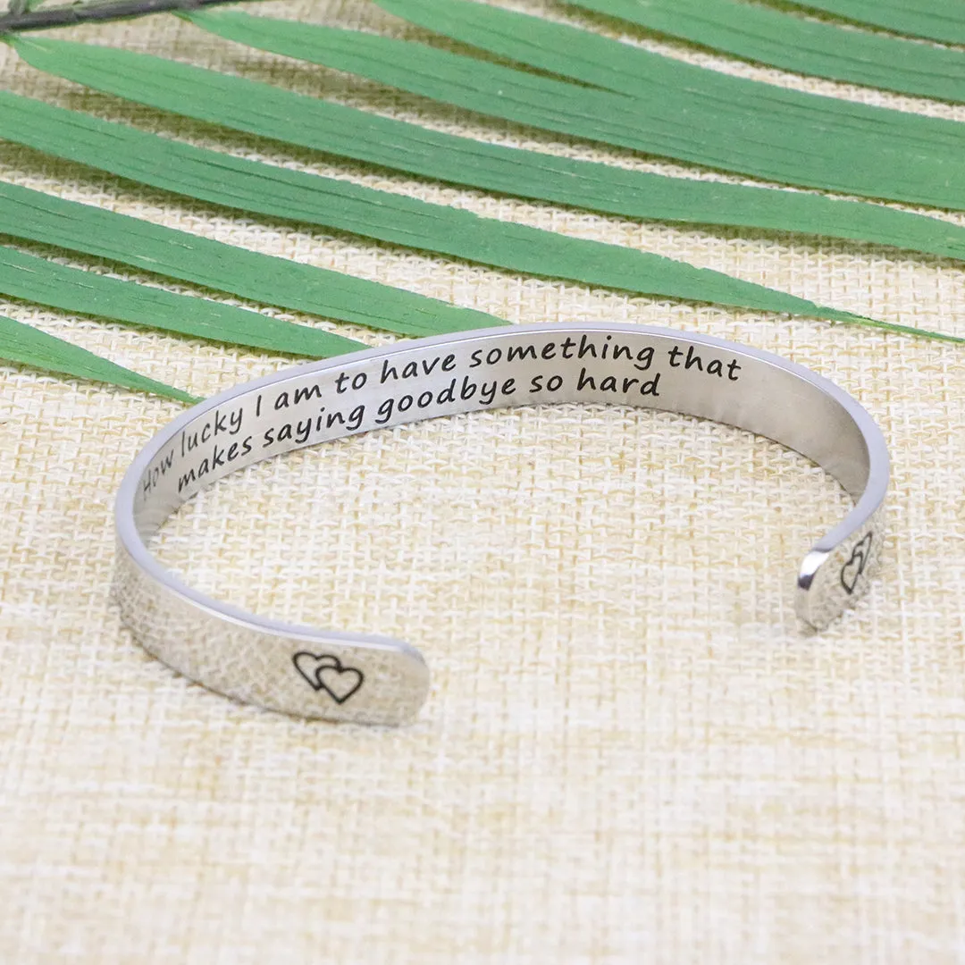 Going Away Gift for Best Friend | How Lucy am I Bracelets
