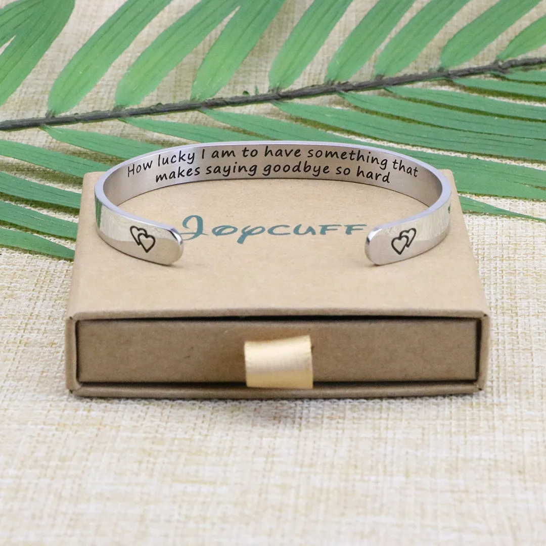 Going Away Gift for Best Friend | How Lucy am I Bracelets