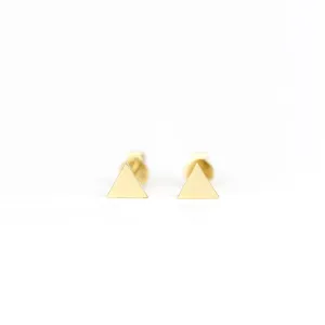 Golden Triangle Earrings