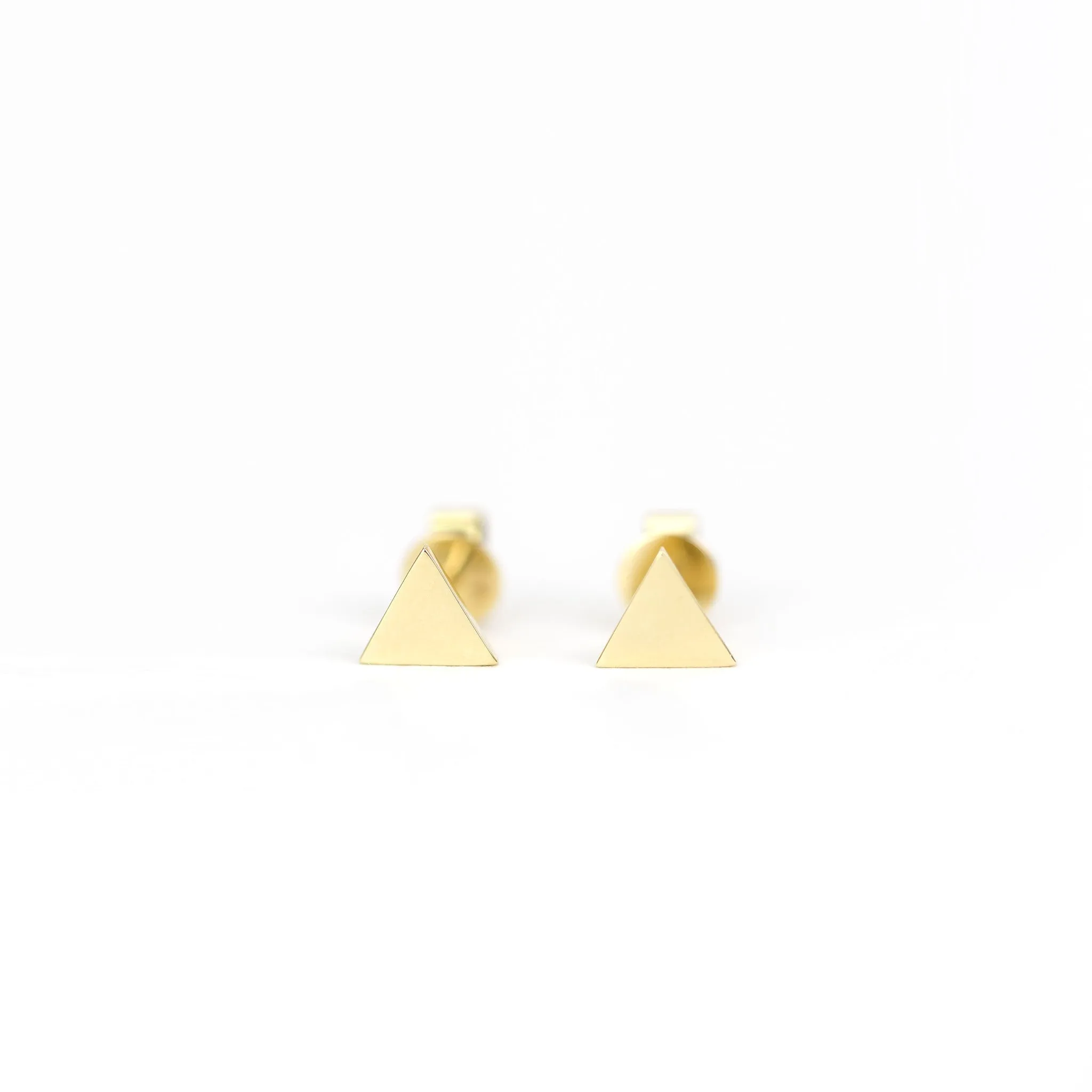 Golden Triangle Earrings