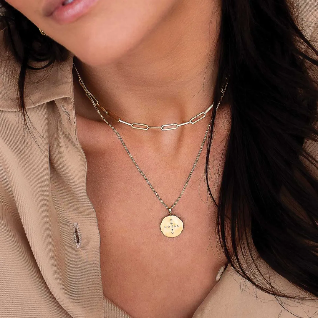 Halcyon Pendant Necklace / Gold