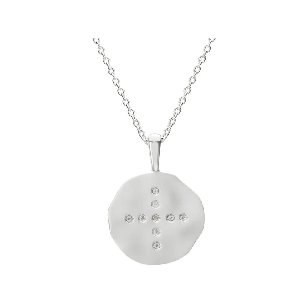 Halcyon Pendant Necklace / Silver