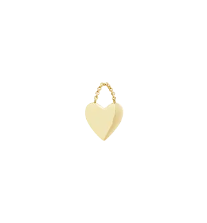 Heart of Gold Charm 14K