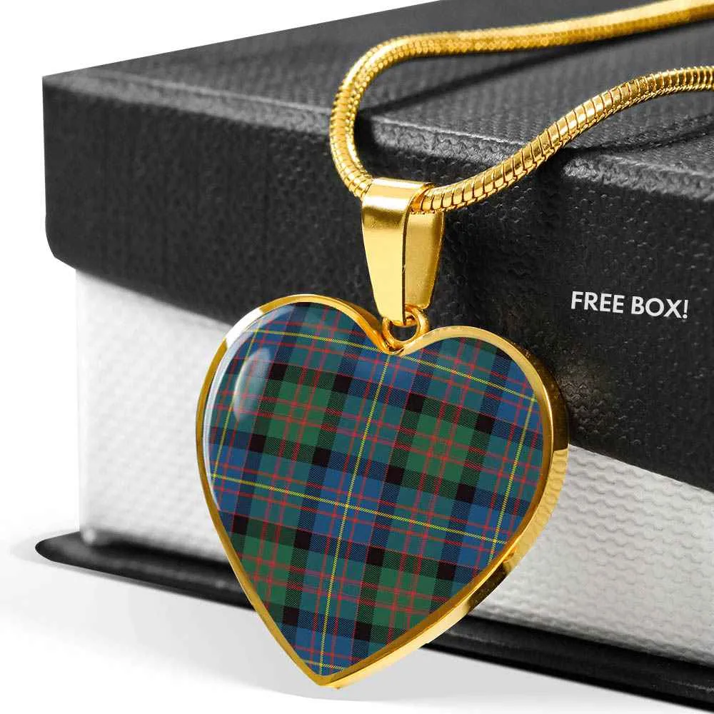 Heart of Tartan High-end Cameron Necklace Ancient Futuristic Clan Scottish Erracht