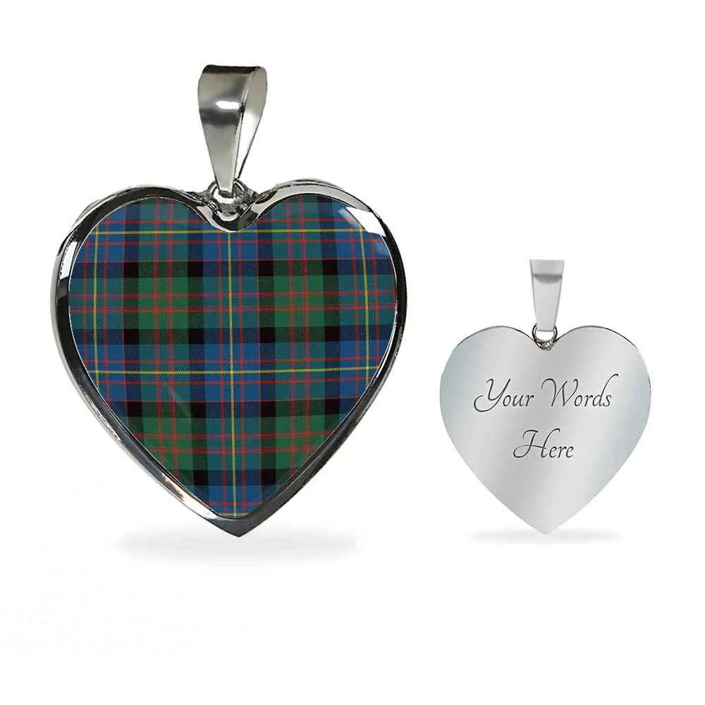 Heart of Tartan High-end Cameron Necklace Ancient Futuristic Clan Scottish Erracht