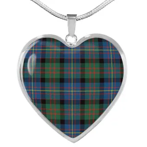Heart of Tartan High-end Cameron Necklace Ancient Futuristic Clan Scottish Erracht