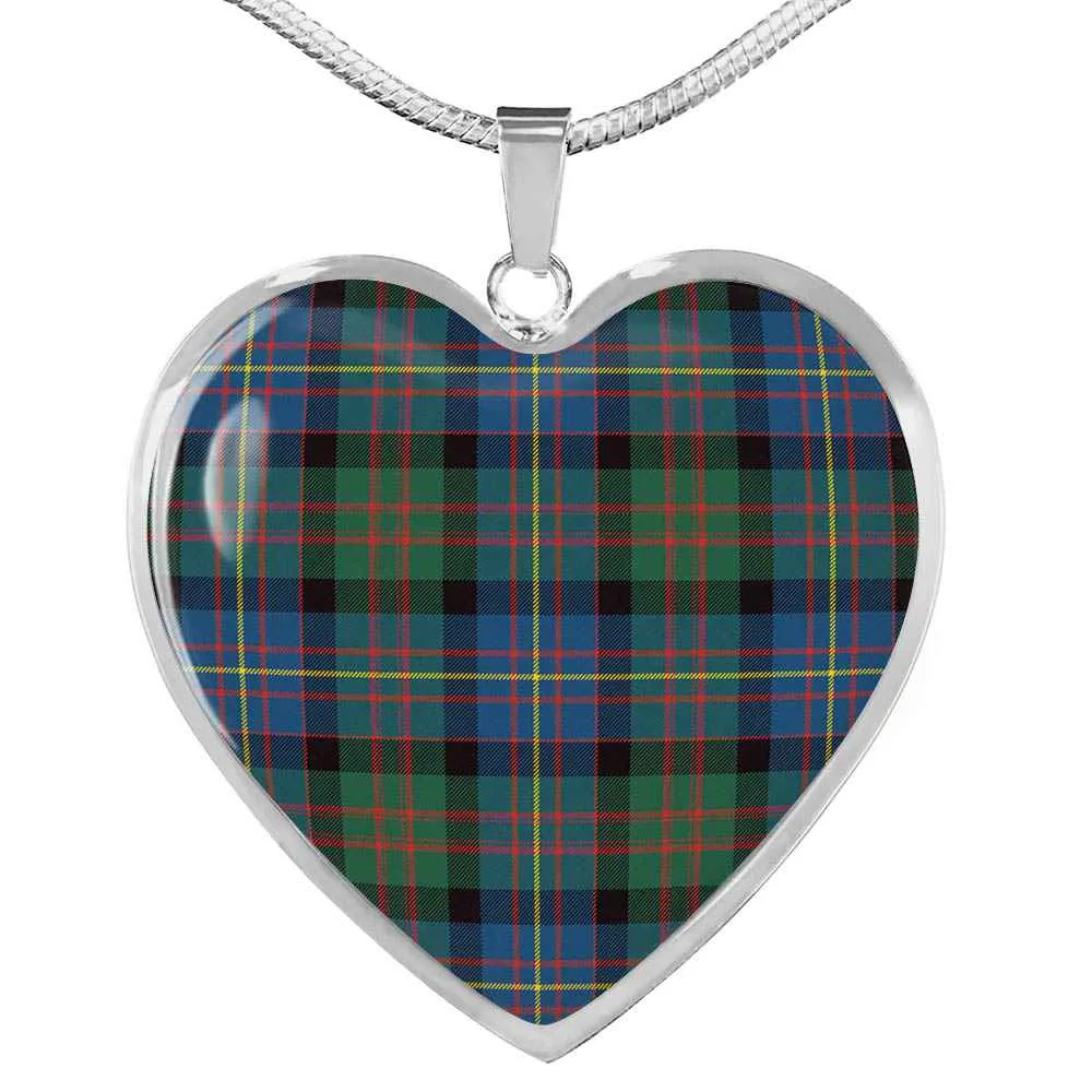 Heart of Tartan High-end Cameron Necklace Ancient Futuristic Clan Scottish Erracht