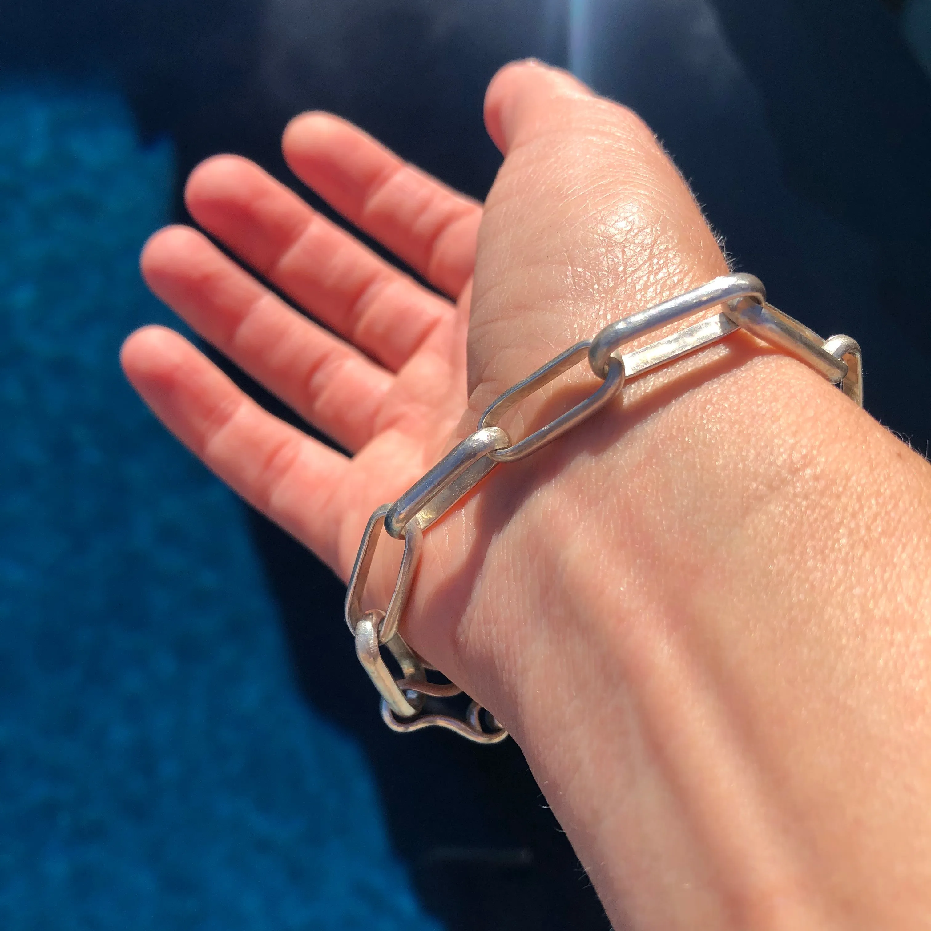 Heavy Metal small link bracelet