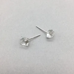 Herkimer Diamond Studs with Sterling Silver Posts and Backs