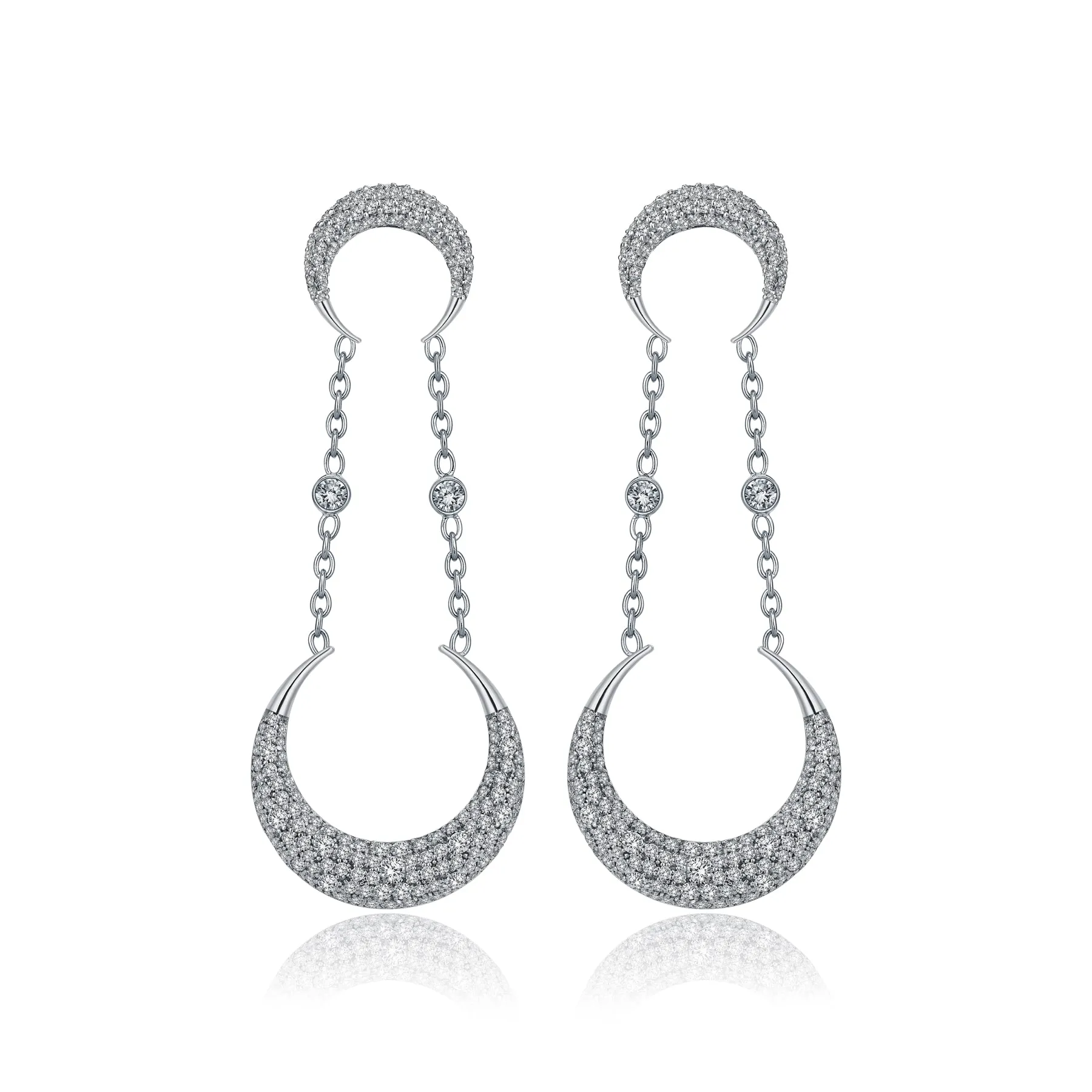 HIGH MOON LUNAR DIAMOND EARRINGS