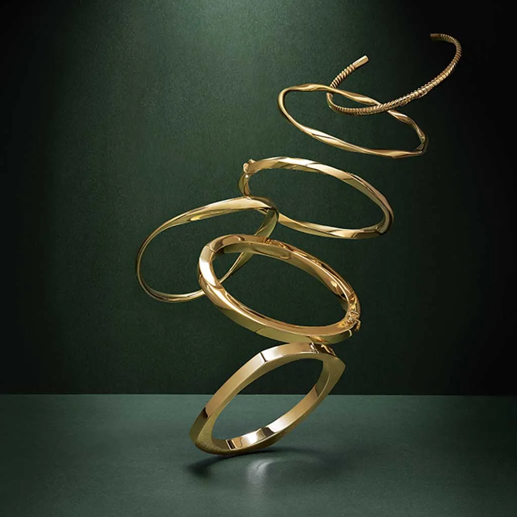Hinged Bangle Bracelet