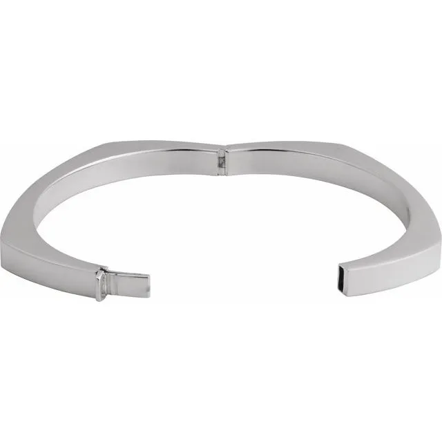 Hinged Bangle Bracelet