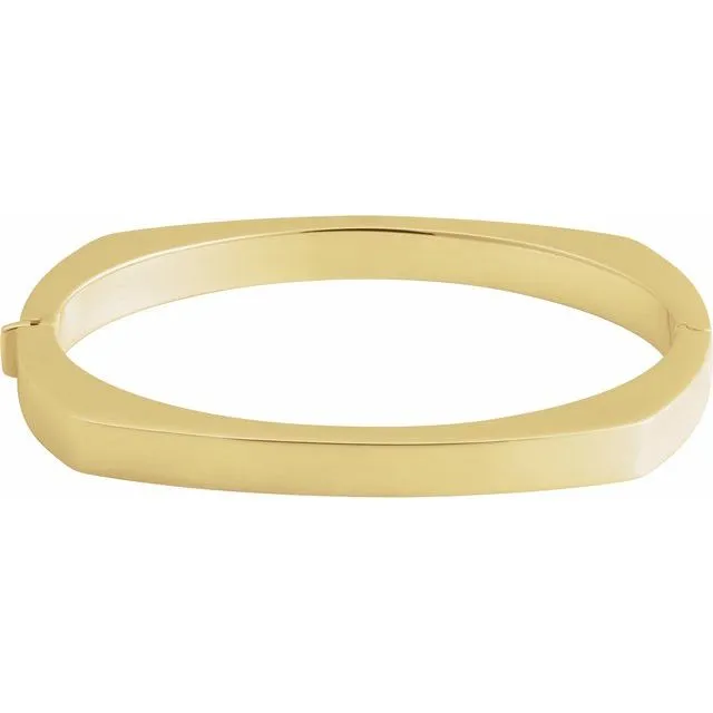Hinged Bangle Bracelet