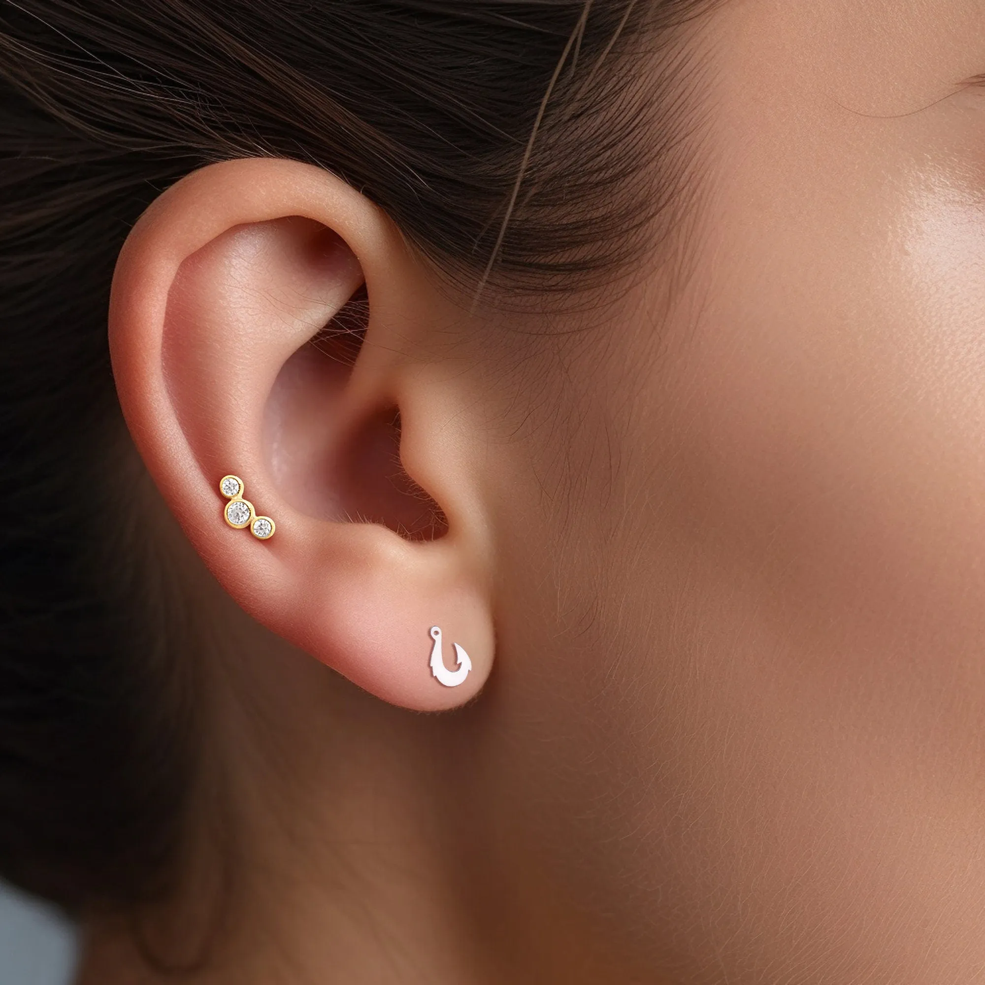 Hook earrings