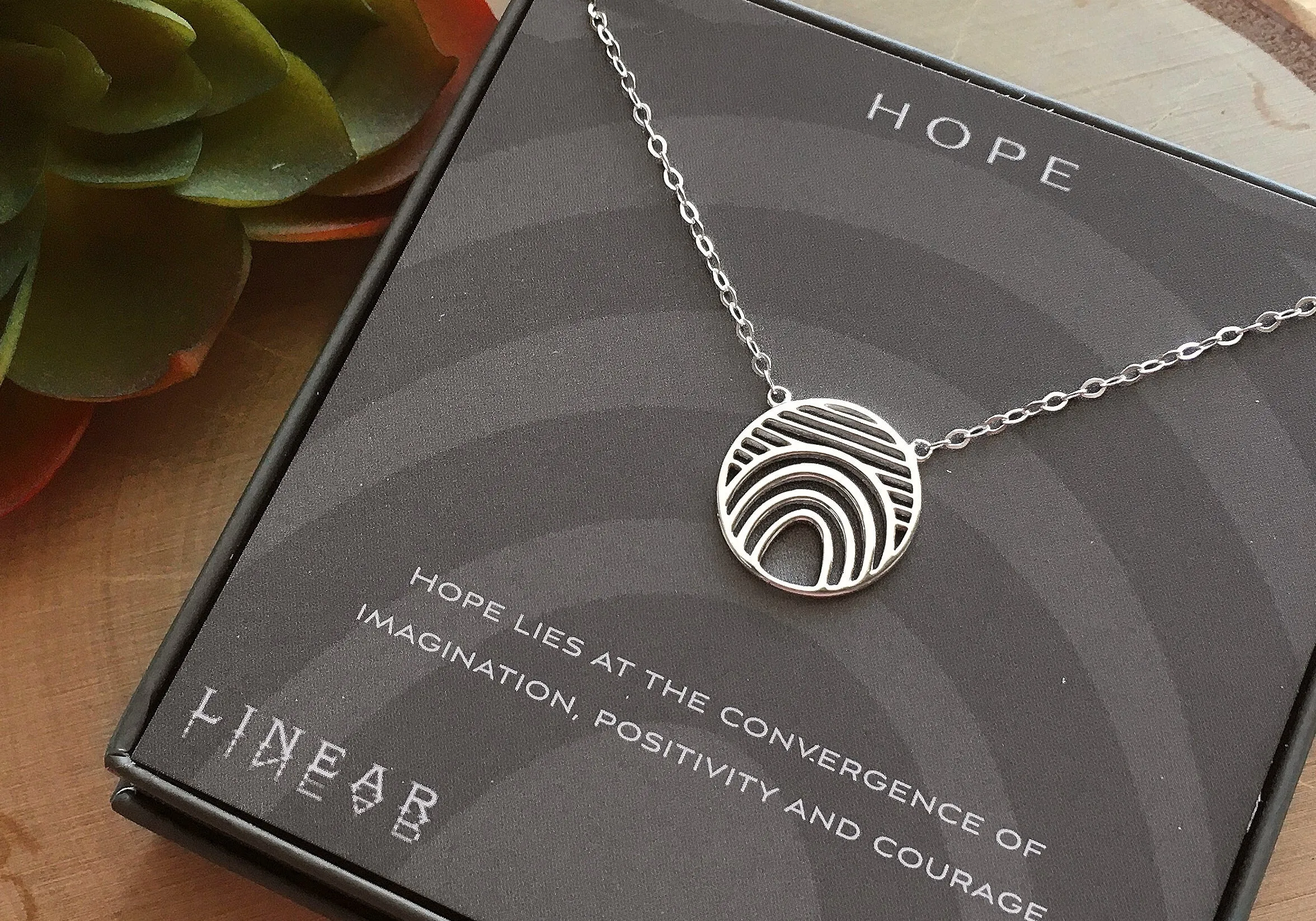 hope 18mm necklace • where hope lies