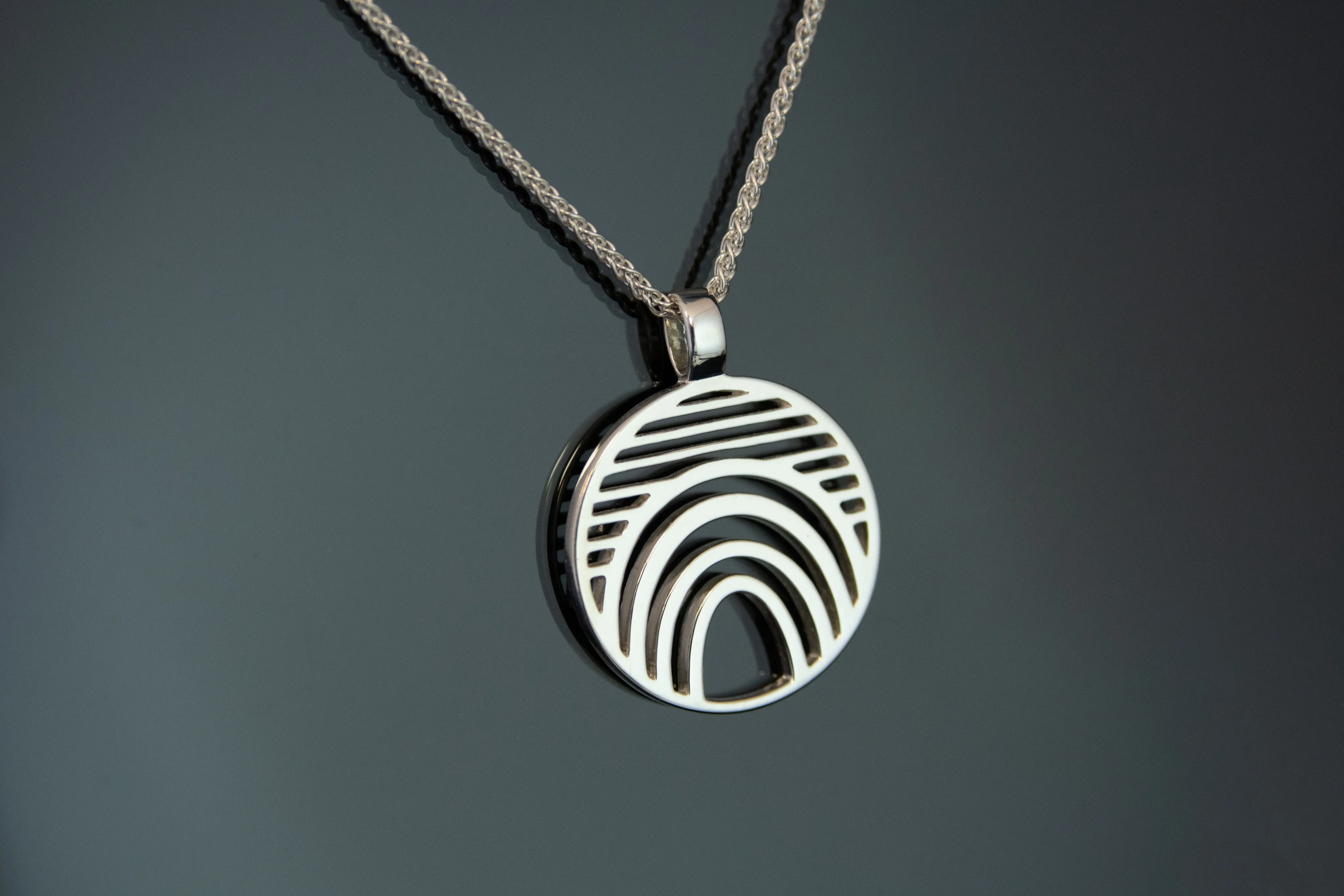 hope 25mm necklace • keep fighting