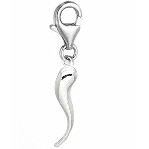 Hot Pepper Charm Clip On For Bracelet Charm Pendant for European Charm Jewelry w/ Lobster Clasp