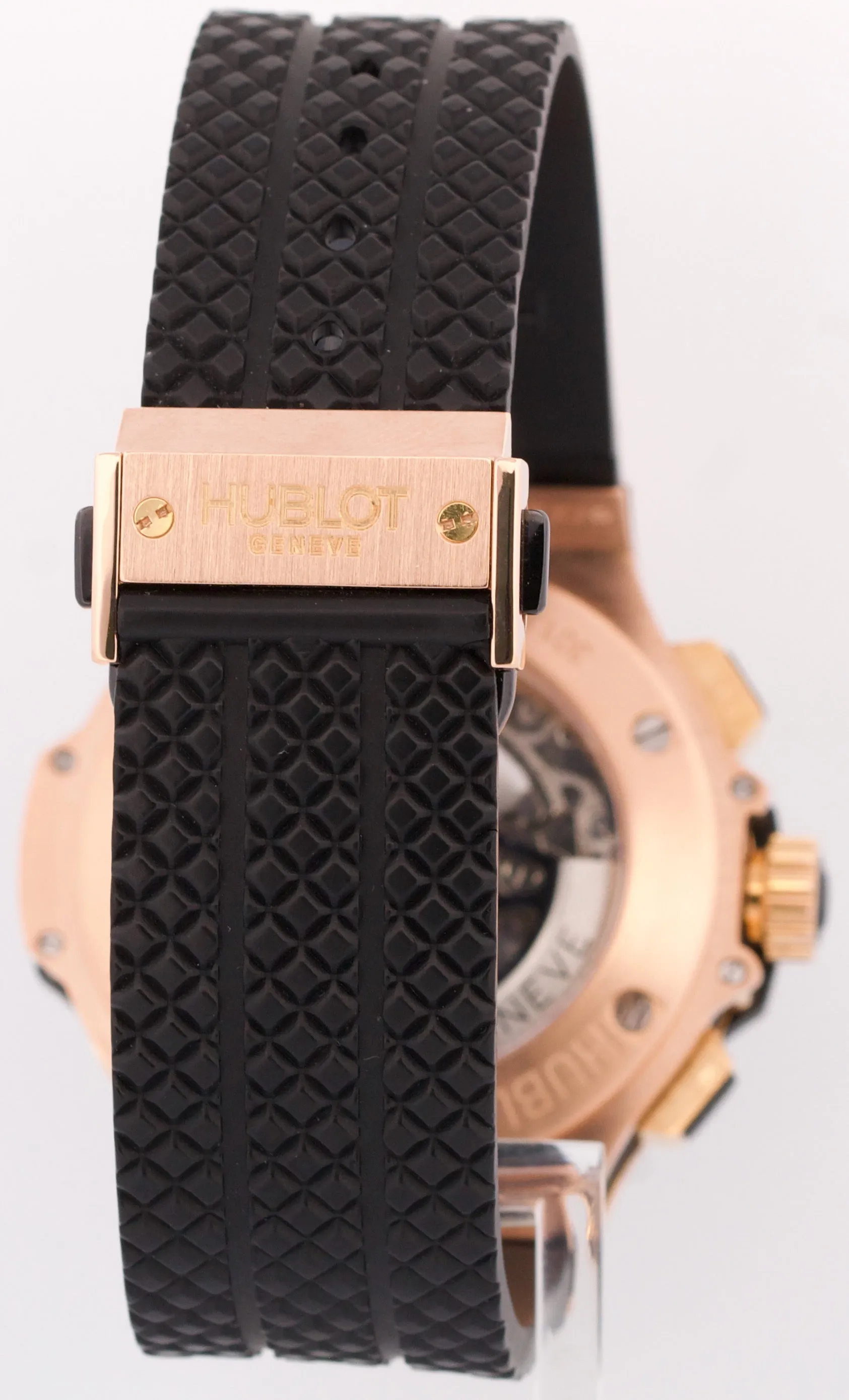 Hublot Big Bang Black 301.PB.131.RX Black 18K Rose Gold CARBON Rubber 44mm Watch