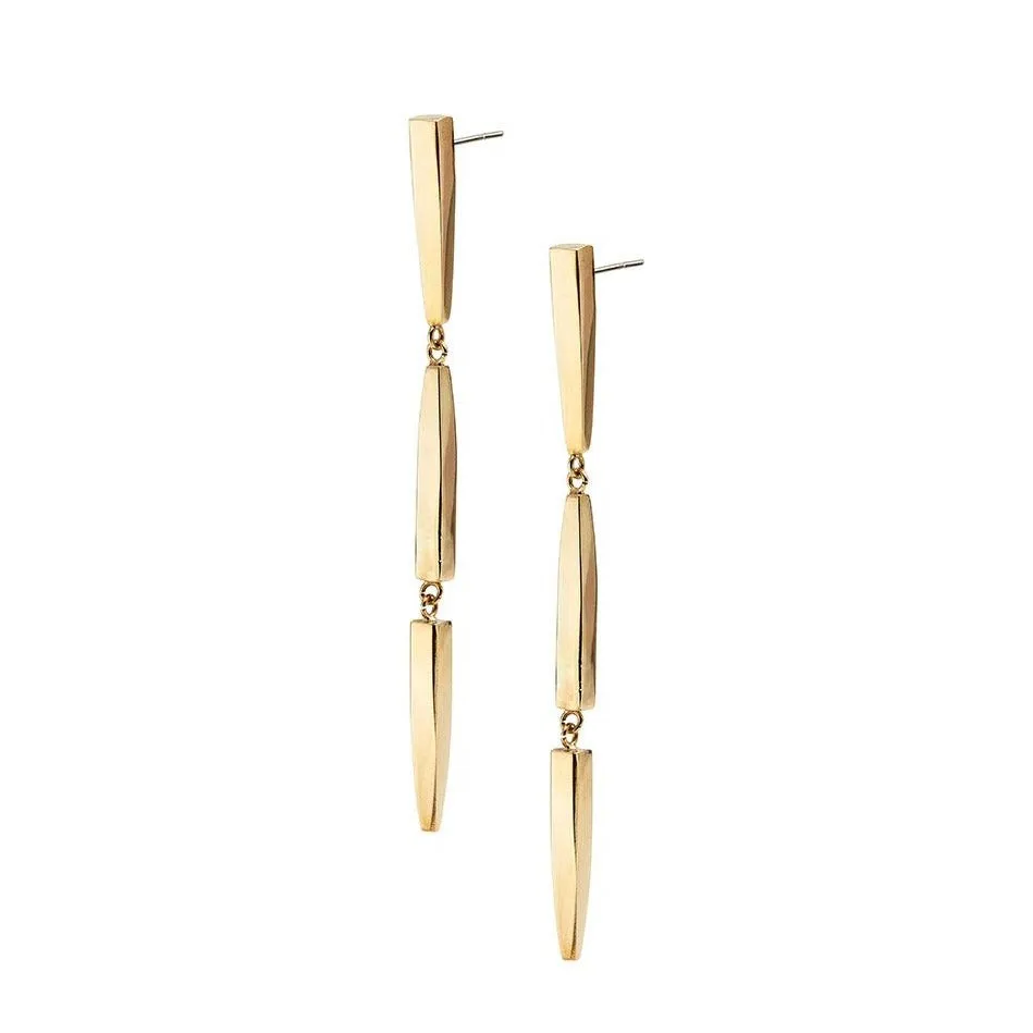 Imara Twist Dangle Earrings