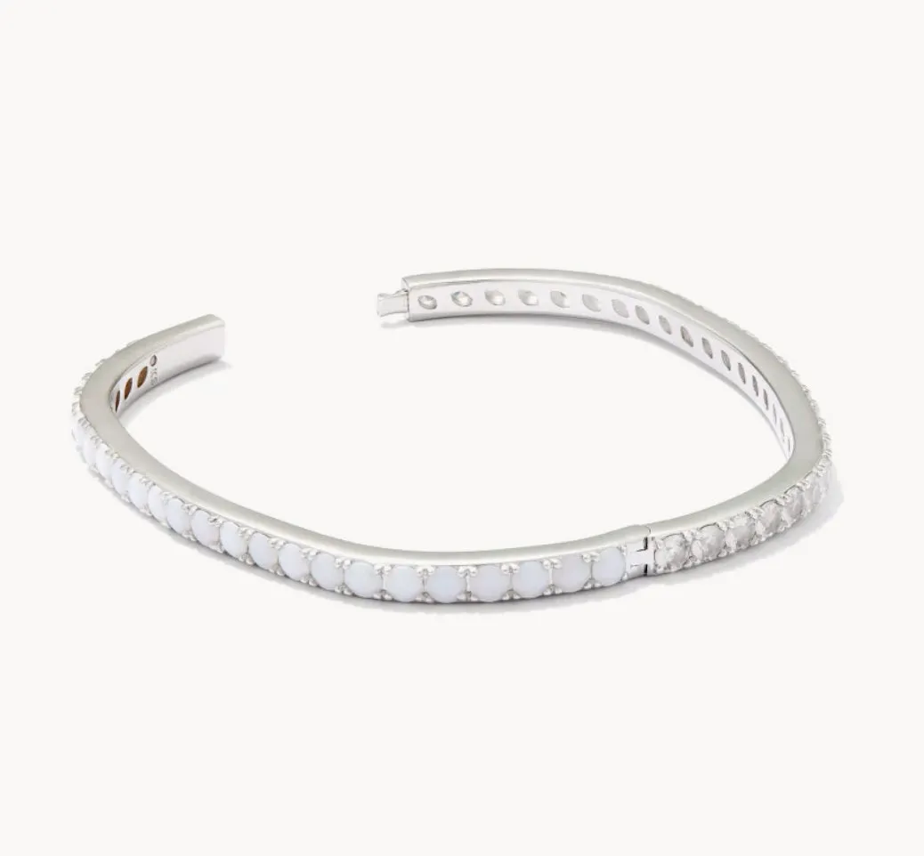 Kendra Scott Chandler Bangle in Silver