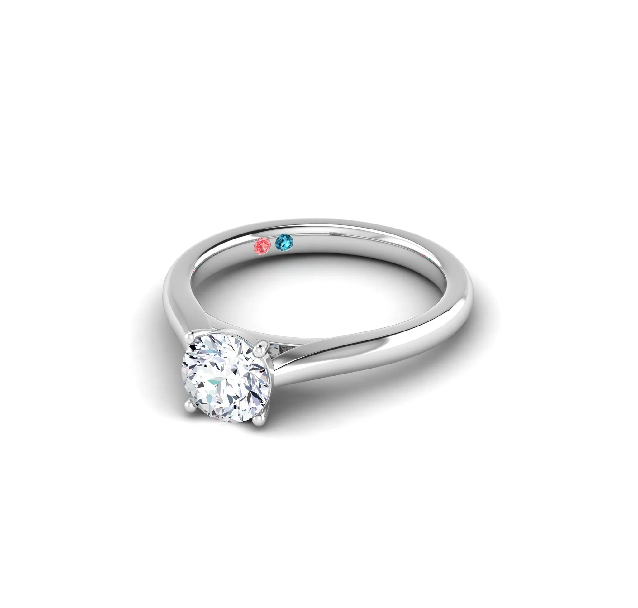 Lab Grown Diamond Solitaire Engagement Ring