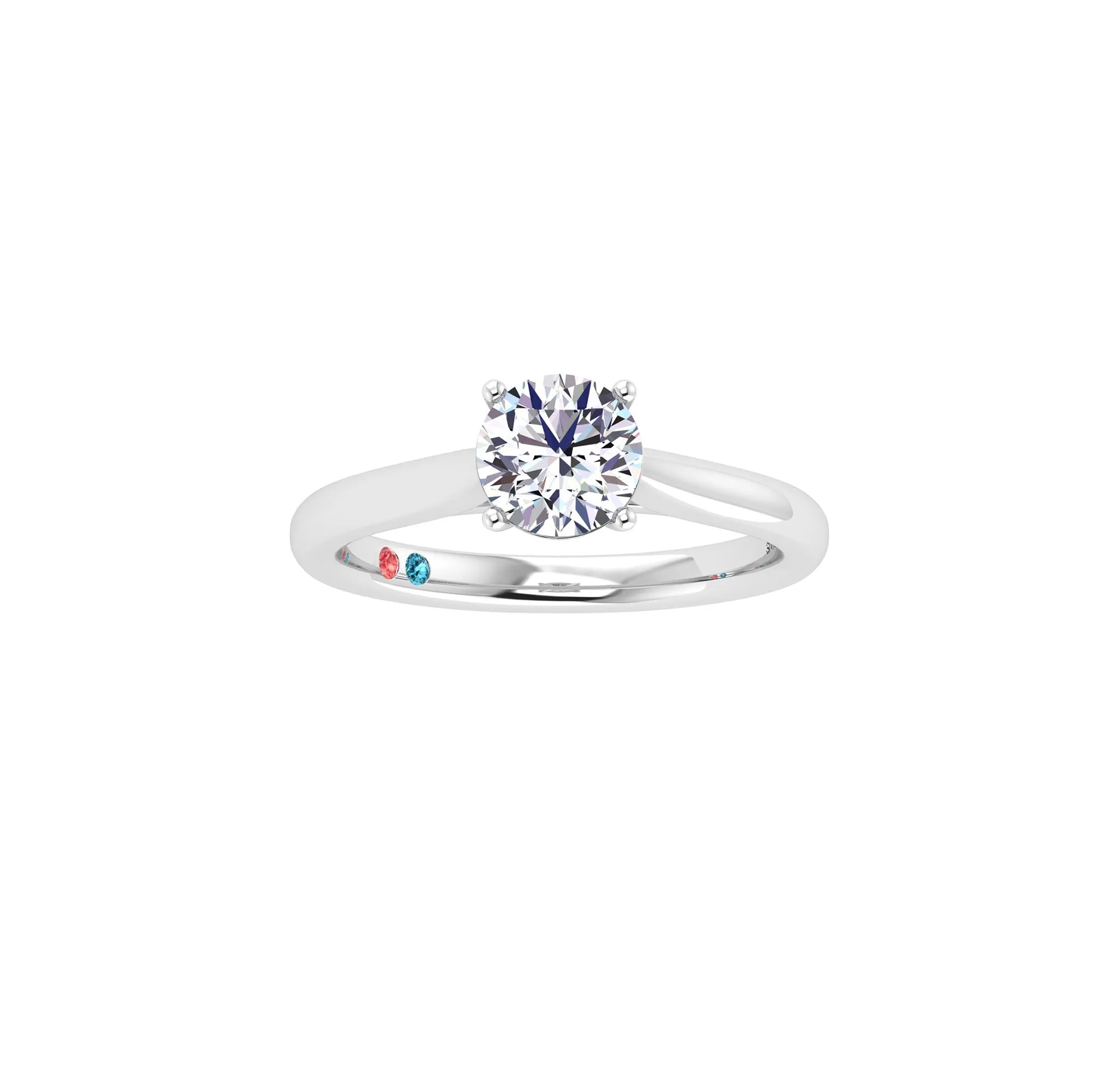 Lab Grown Diamond Solitaire Engagement Ring