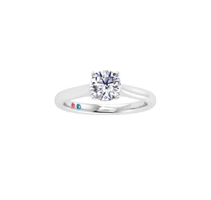 Lab Grown Diamond Solitaire Engagement Ring