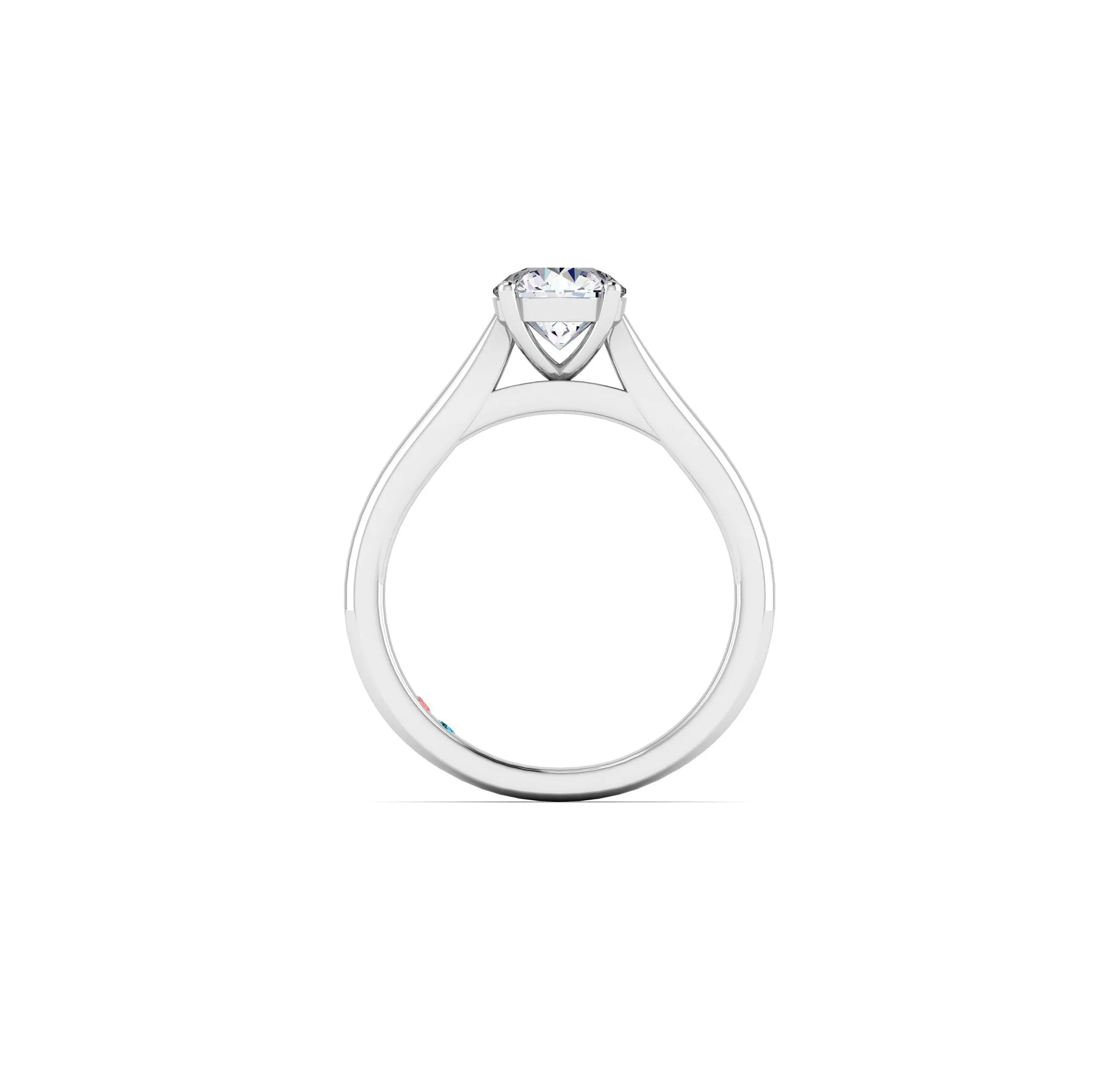 Lab Grown Diamond Solitaire Engagement Ring