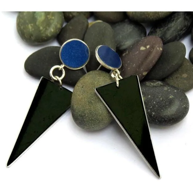Lamborghini Triangle Earrings