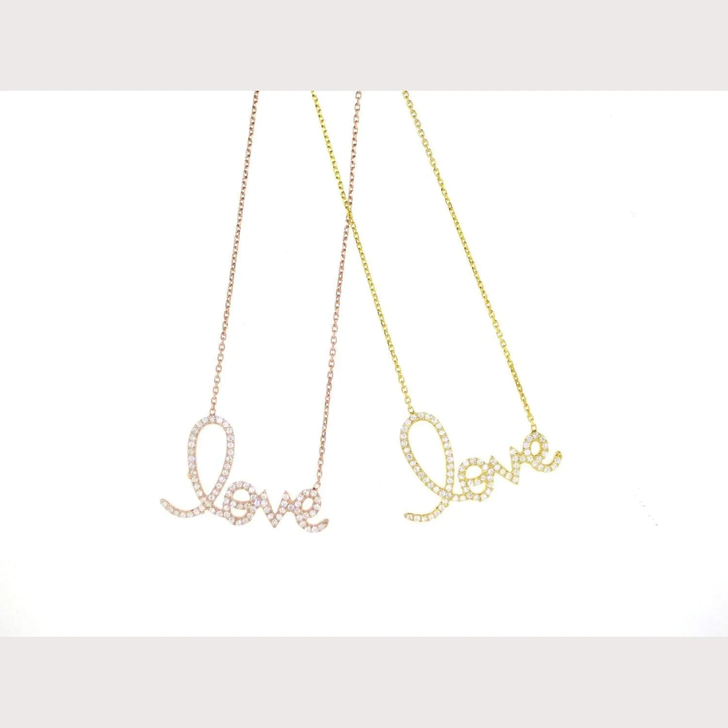 Large LOVE Necklace
