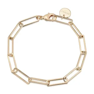 Large Rectangle Link Chain Bracelet