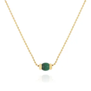 Le Carrousel Necklace Malachite