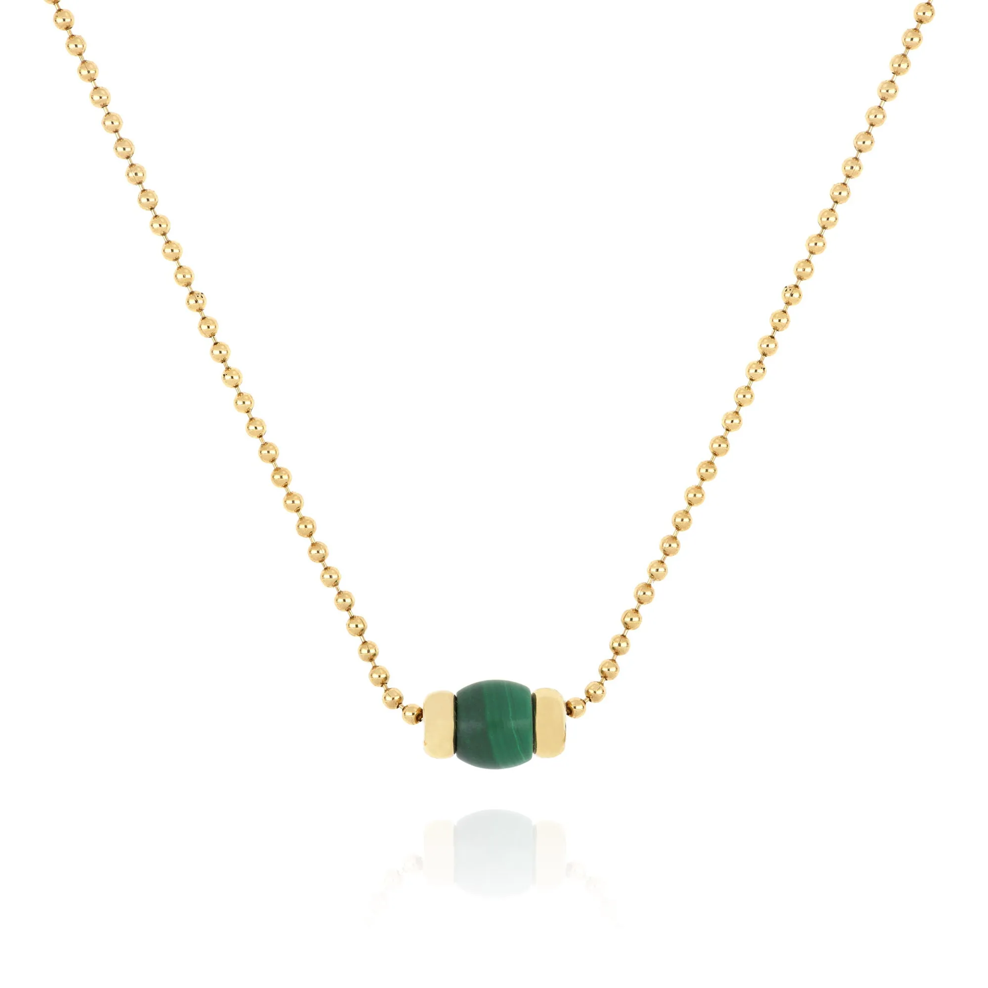 Le Carrousel Necklace Malachite